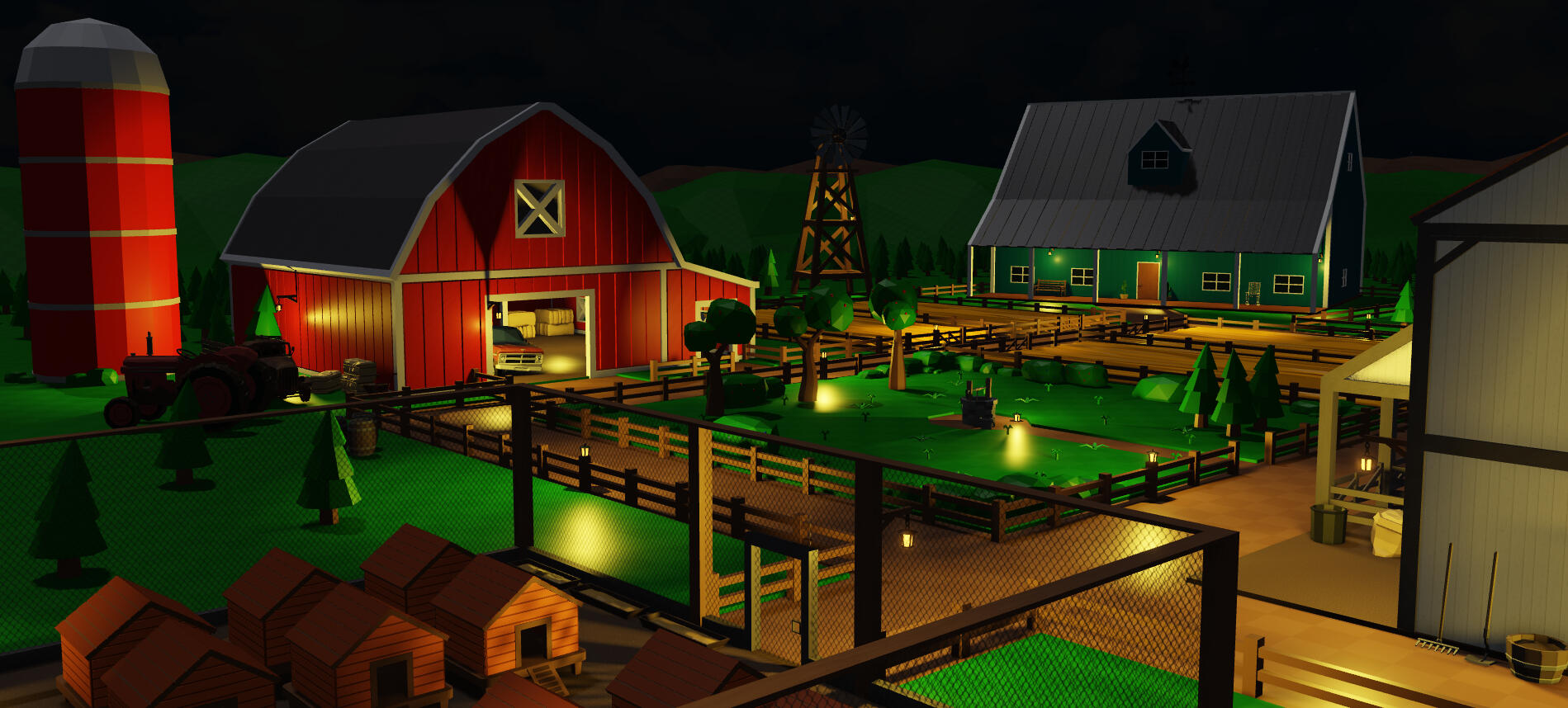 Low Poly Farm